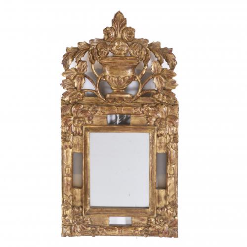 SMALL SPANISH ORNAMENTAL MIRROR, 20TH CENTURY.