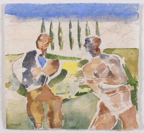 JOSÉ M. GUERRERO MEDINA (1942). "FIGURES", 1984.