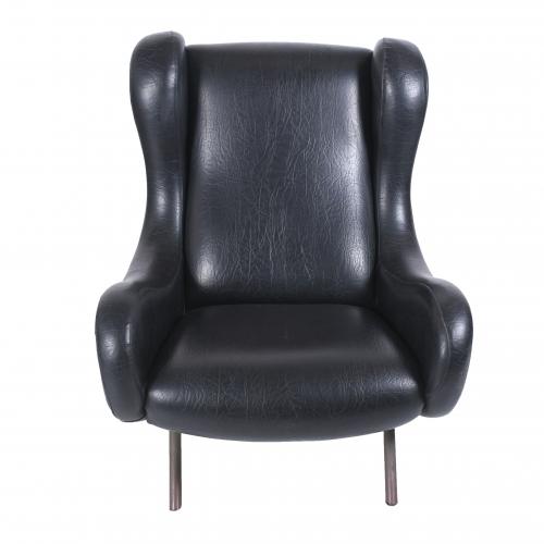 MARCO ZANUSO (1916-2001). SILLÓN ITALIANO MODELO "SENIOR", 