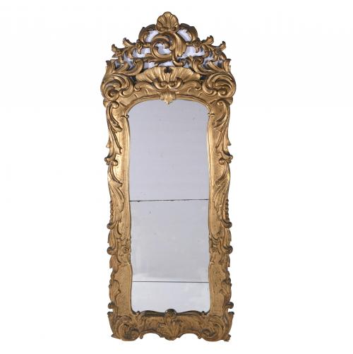 WALL MIRROR, 20TH CENTURY.