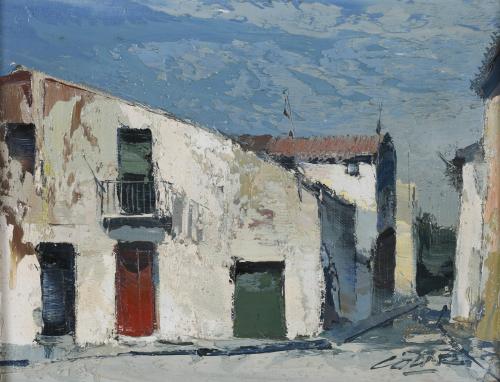 JOSÉ COZAR VIEDMA (1944). "MARCHALENES", 1975.