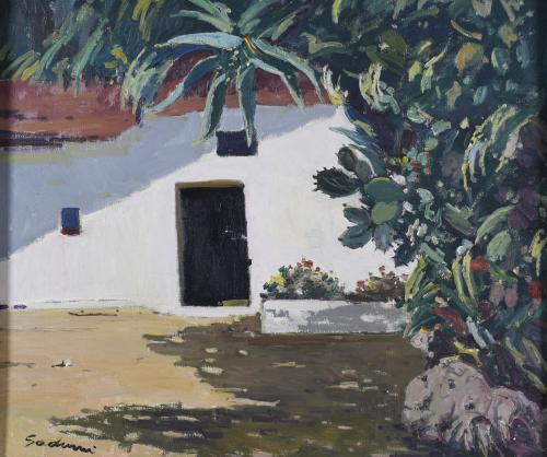 ANTONIO SADURNI (1927-2014) , "WHITE FAÇADE".