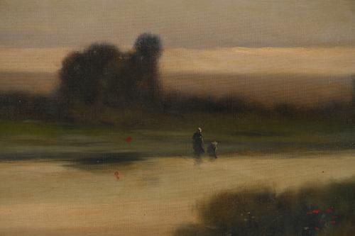 TOMÁS SANS CORBELLA (1869?-1918). "LANDSCAPE".