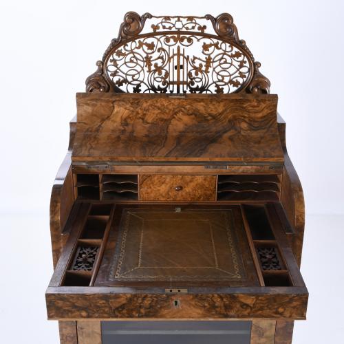 LECTERN DESK CABINET, LATE 19TH CENTURY.