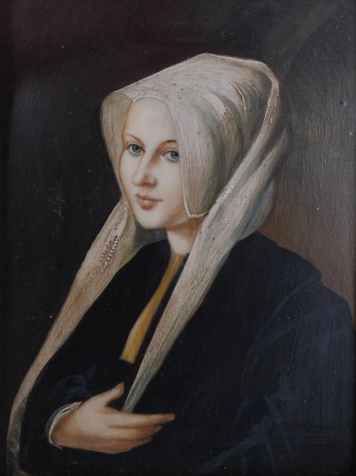 CENTRAL EUROPEAN SCHOOL, 19TH CENTURY. PORTRAIT OF A LADY.