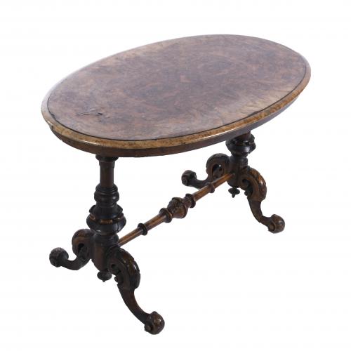 ENGLISH SIDE TABLE, VICTORIAN STYLE, 20TH CENTURY.