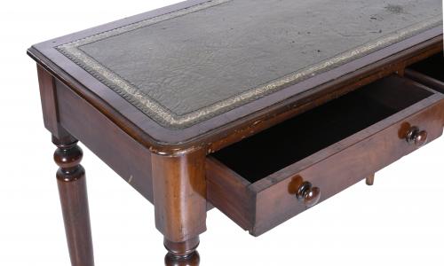 ENGLISH WRITING TABLE, LATE 19TH CENTURY.