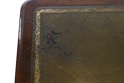 ENGLISH WRITING TABLE, LATE 19TH CENTURY.