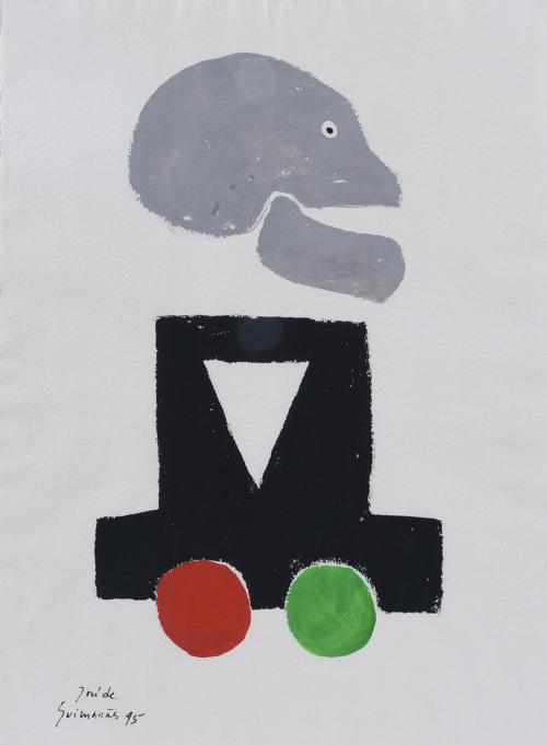 JOSÉ DE GUIMARAES (1939). Untitled, 1995.