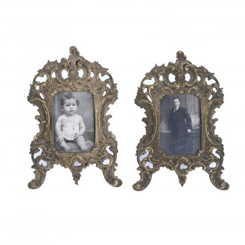 PAIR OF TABLE FRAMES, EARLY 20TH CENTURY.