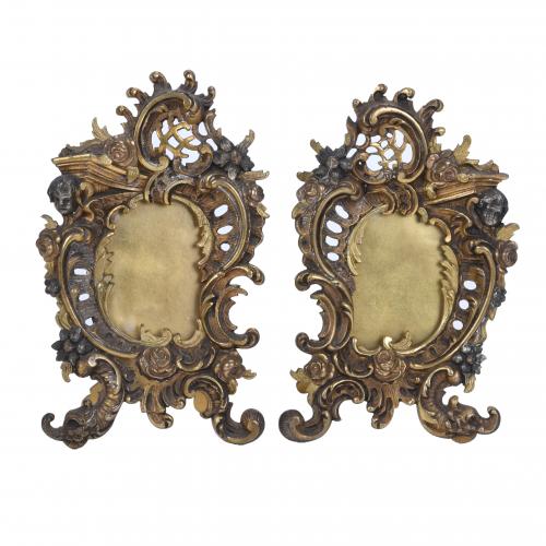 PAIR OF TABLE FRAMES, EARLY 20TH CENTURY.