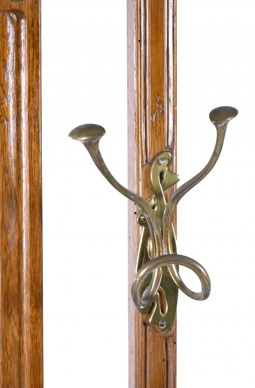 MODERNIST COAT RACK, EARLY 20TH CENTURY.