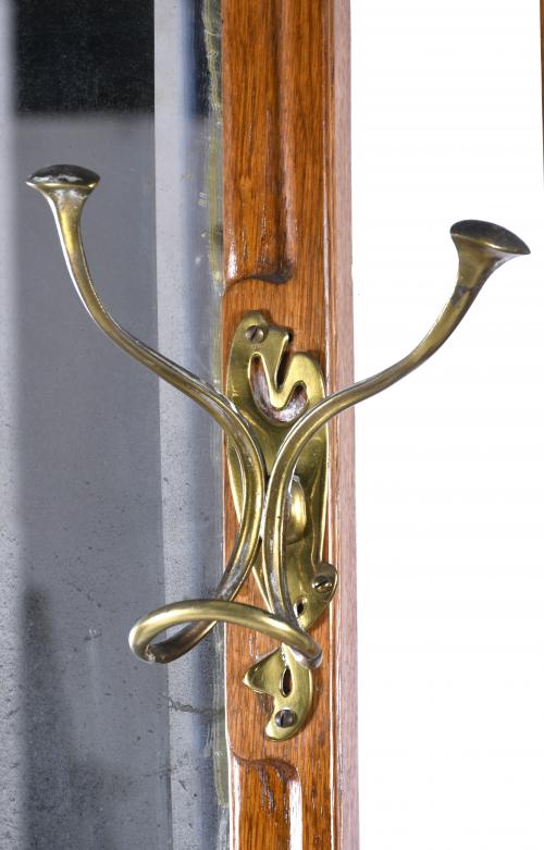 MODERNIST COAT RACK, EARLY 20TH CENTURY.