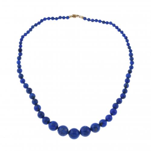 LAPIS LAZULI NECKLACE.