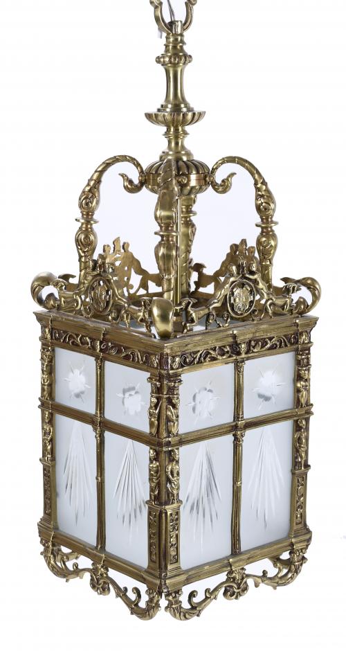 CEILING LANTERN, SECOND HALF OF THE 20TH CENTURY.