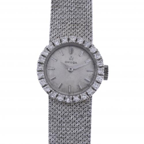 OMEGA. WOMEN'S WRISTWATCH-JEWEL.