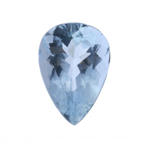 UNMOUNTED AQUAMARINE.