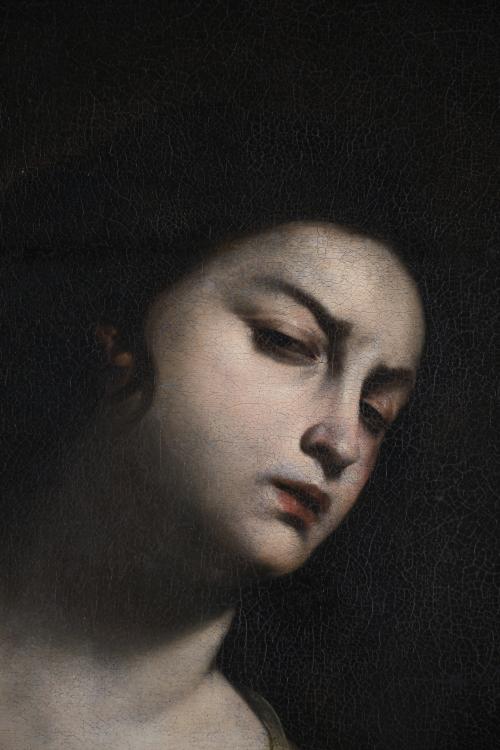 ANDREA VACCARO (1598/1604-1670) "SAINT AGATHA", Circa 1640.