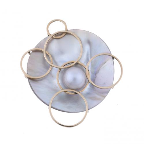 MOTHER-OF-PEARL PENDANT.