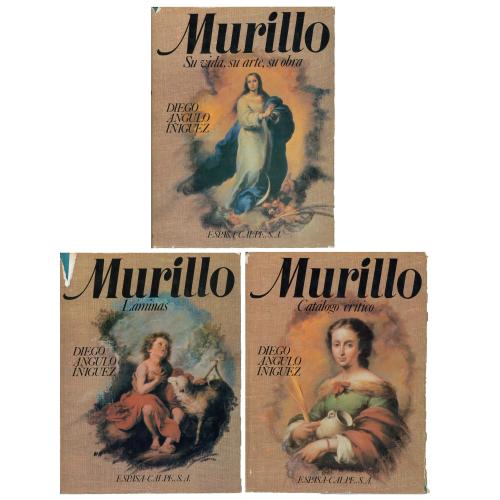 DIEGO ANGULO. "MURILLO. SU VIDA, SU ARTE, SU OBRA" (3 vols.).