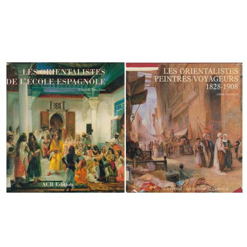 TWO BOOKS ON ORIENTALIST PAINTING.