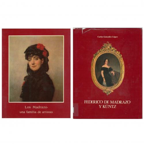 TWO BOOKS ON FEDERICO DE MADRAZO AND THE MADRAZO FAMILY.