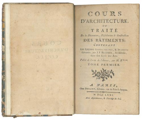 FOUR BOOKS FROM THE 18TH CENTURY ON VARIOUS SUBJECTS (POLIT