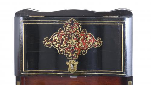 FRENCH NAPOLEON III LIQUOR BOX, SECOND HALF OF THE 19TH CEN