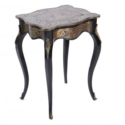 NAPOLEON III SIDE TABLE, SECOND HALF 19TH CENTURY.