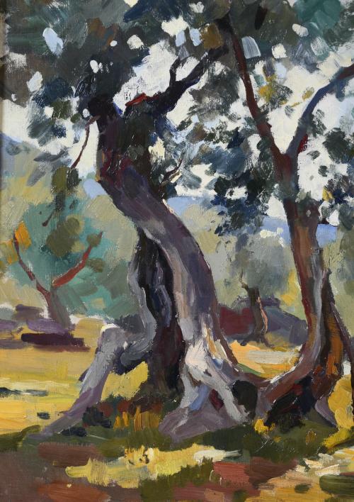 RAMON BARNADAS (1909/15-1981). "LANDSCAPE".