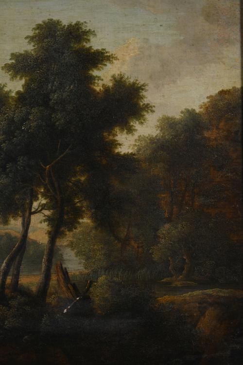 18TH-19TH CENTURIES, DUTCH SCHOOL. "LANDSCAPE".