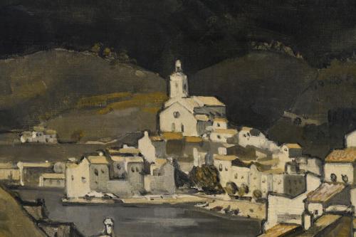 RAFAEL DURANCAMPS (1891-1979). "VISTA DE CADAQUÉS".