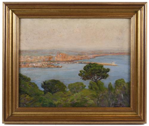 JOAQUIM TERRUELLA MATILLA (1891-1957). "BAHÍA DE PALMA DE M