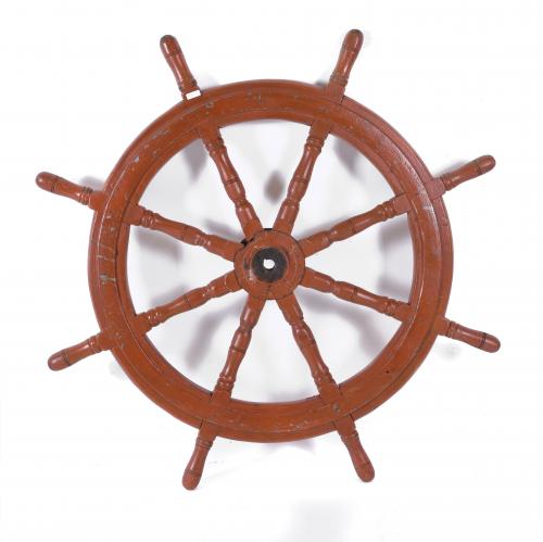 SHIP'S WHEEL, FIRST THIRD OF THE 20TH CENTURY.