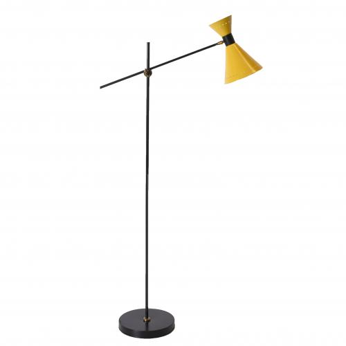 PIERRE GUARICHE (1926-1995). FRENCH FLOOR LAMP.