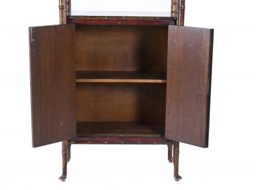 ATTRIBUTED TO PIERRE LOTTIER (20TH CENTURY). SHELF-BOOKCASE