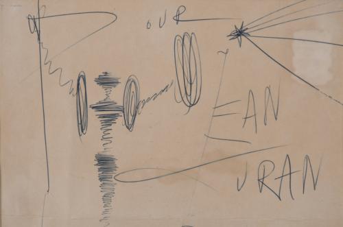 SALVADOR DALÍ I DOMÈNECH (1904-1989). AUTOGRAPH WITH THE FI