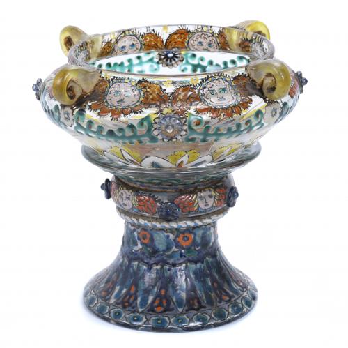 JOSEP MARIA GOL I CREUS (1897-1980). GOBLET OR CENTREPIECE.