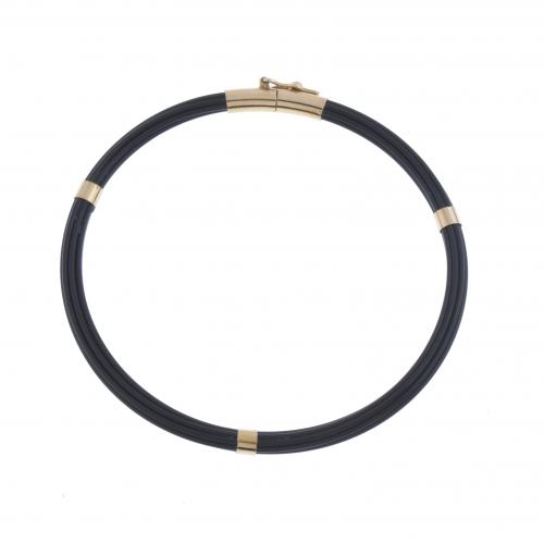 PULSERA ESCLAVA CON ORO.