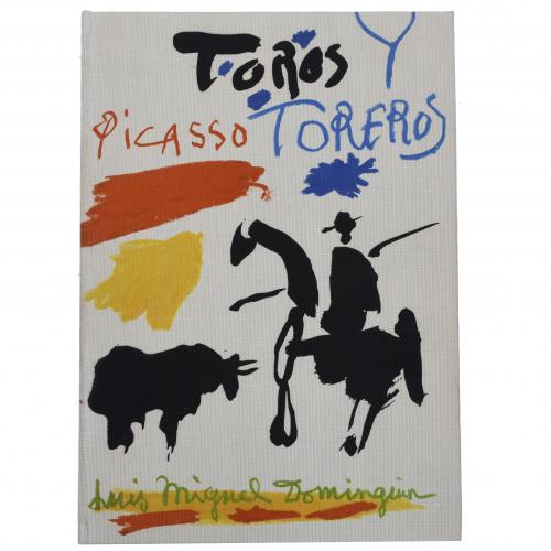 PABLO PICASSO (1881-1973), LUIS MIGUEL DOMINGUÍN (1926-1996) Y GEORGES BOUDAILLE. "TOROS Y TOREROS".