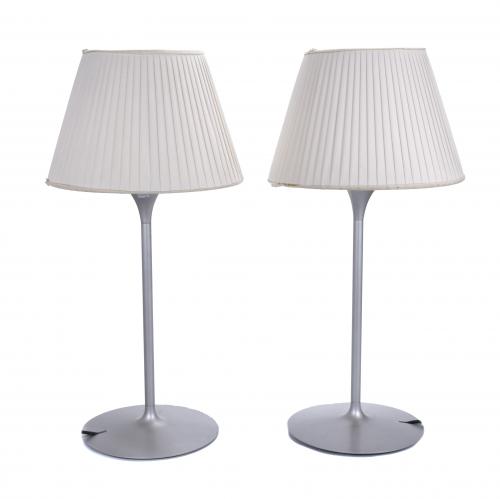 PHILIPPE STARCK (1949) PAIR OF TABLE LAMPS MODEL "ROMEO SOFT".