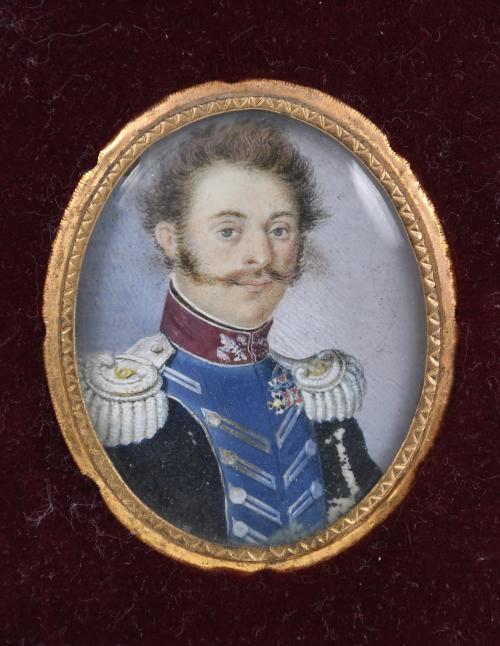 19TH CENTURY FRENCH SCHOOL. PORTRAIT OF A MILITARY MAN OF T