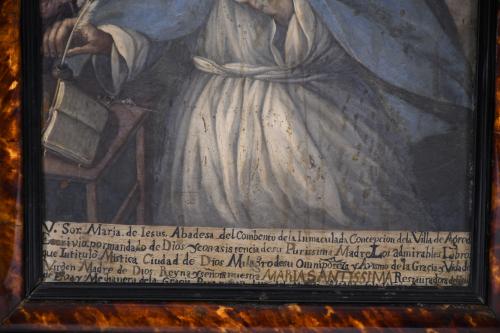 LATE 17TH CENTURY, SPANISH SCHOOL. "SOR MARÍA DE JESÚS".