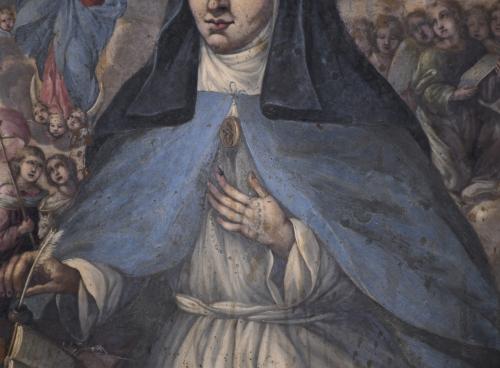 LATE 17TH CENTURY, SPANISH SCHOOL. "SOR MARÍA DE JESÚS".