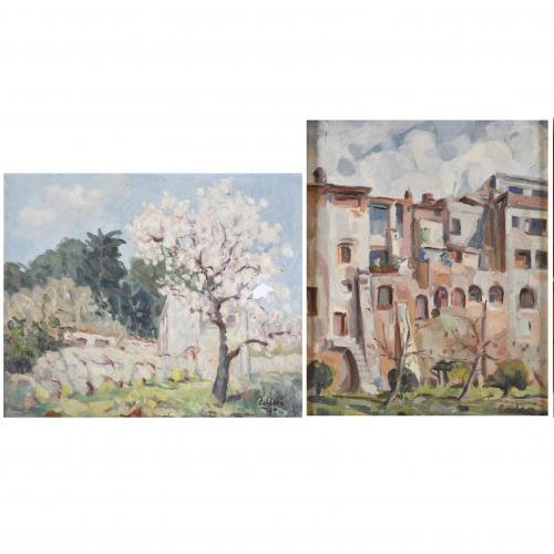 PERE CALDERÓ RIPOLL (1916-2009).  "LANDSCAPES".