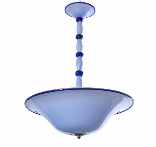 CEILING LAMP, PROBABLY ITALIAN, MID 20TH CENTURY.