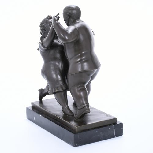 AFTER MODELS BY FERNANDO BOTERO (1932). "TANGO".