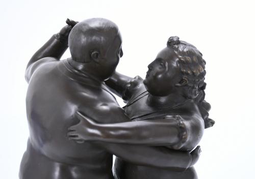 AFTER MODELS BY FERNANDO BOTERO (1932). "TANGO".