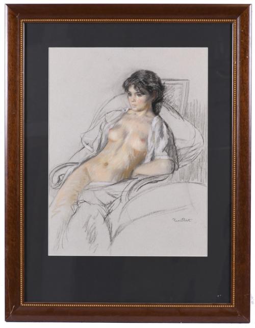 RAMÓN PICHOT SOLER (1924-1996). "FEMALE NUDE".