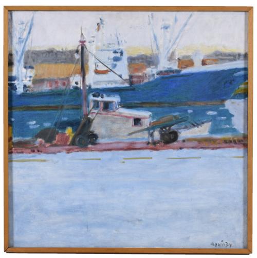 ROBERTO ORTUÑO (1953). "PORT", 1974.